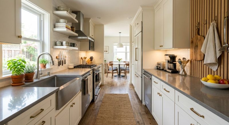 Galley Kitchen Remodeling in Hendersonville, TN